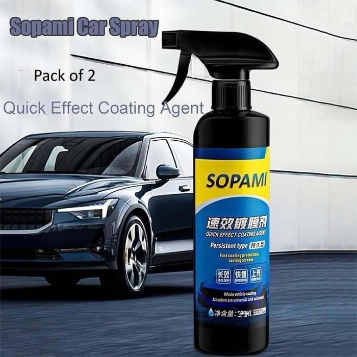 Sopami Car Coating Spray 50ml - Pack of 2